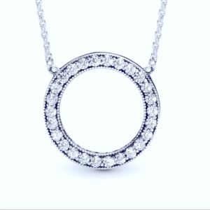 Pandora circle of sparkle necklace